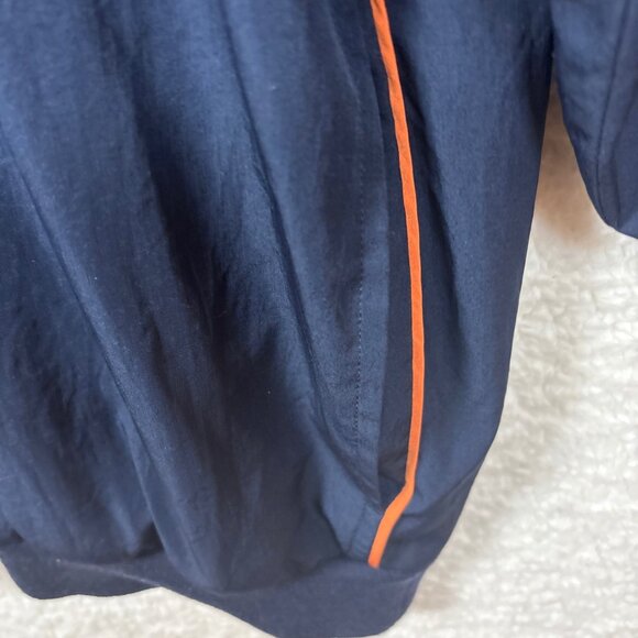 Cutter & Buck Climagard Navy Blue & Orange 1/4 Zip Pullover Jacket L - Picture 14 of 16